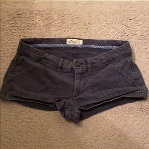 Hollister mini shorts size 3